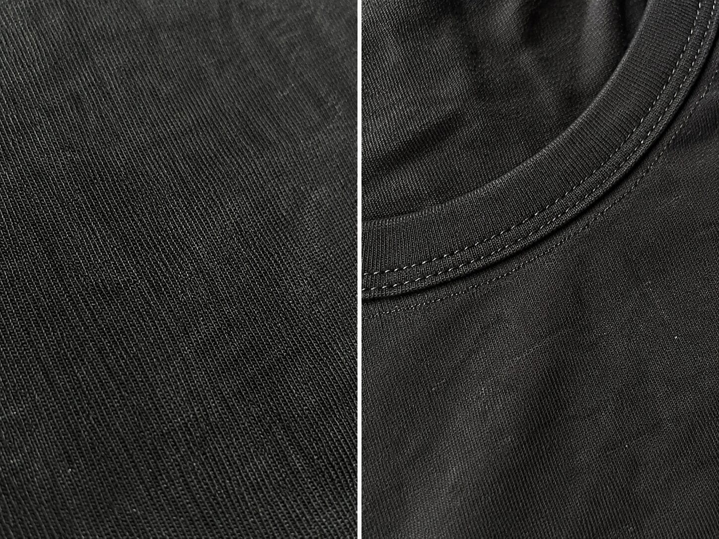 Detalle algodón peinado 180 gr/m² PoleraCumbiera