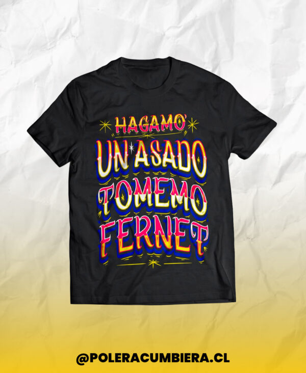 Polera Los Caligaris Hagamos Un Asado
