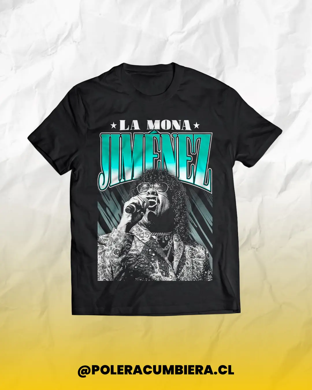 Polera La Mona Jiménez Cuarteto Poleras Polera Cumbiera
