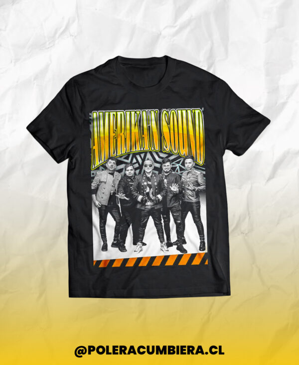 Polera Cumbia Grupo Amerikan Sound