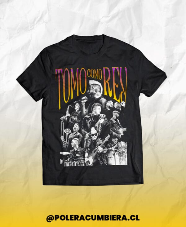Polera Tomo Como Rey