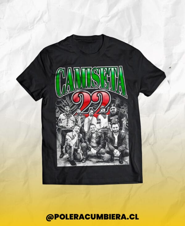 Polera Banda Camiseta 22