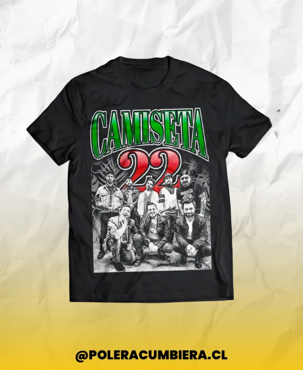 Polera Banda Camiseta 22