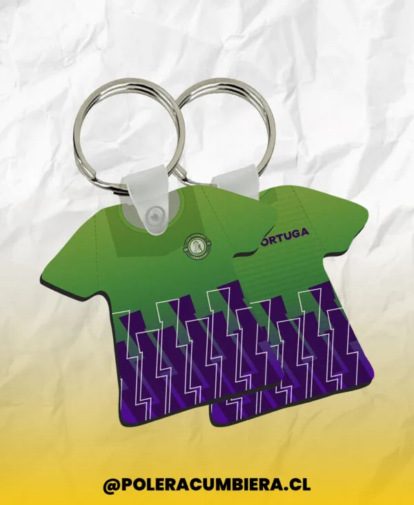 Llavero Camiseta La Combo Tortuga Cumbia Chilena Llaveros Polera Cumbiera