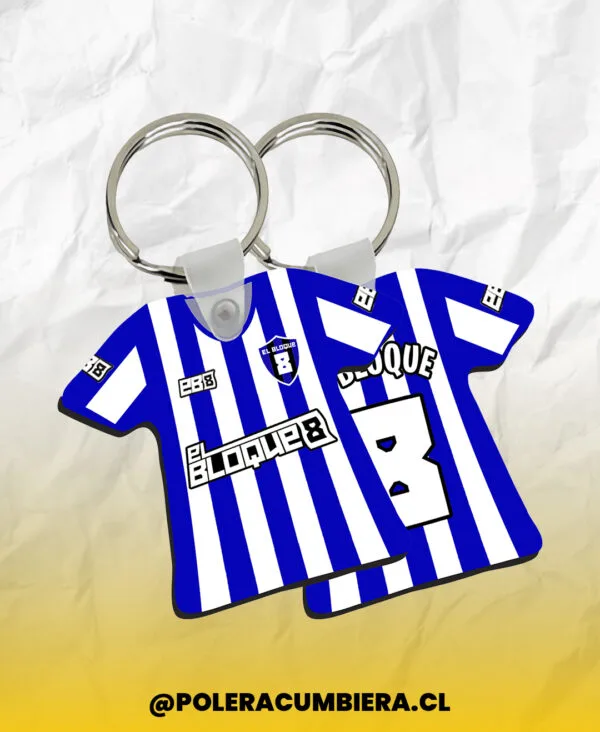 Llavero Camiseta El Bloque 8 Cumbia Chilena Llaveros Polera Cumbiera
