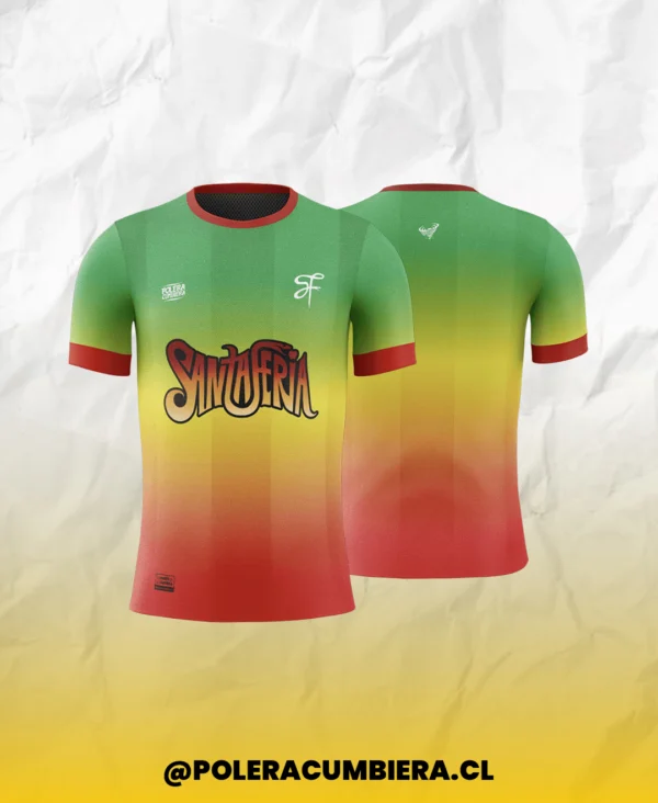 Camiseta Santaferia Tercera Camisetas Cumbia Chilena Polera Cumbiera