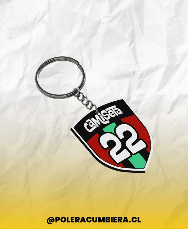 Llavero Camiseta 22