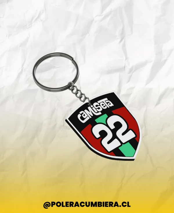 Llavero Camiseta 22 Cumbia Chilena Llaveros Polera Cumbiera