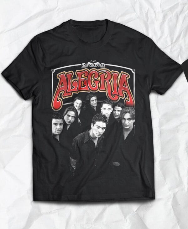 Polera Cumbia - Grupo Alegria Historico, estilo Cumbia, moda tropical
