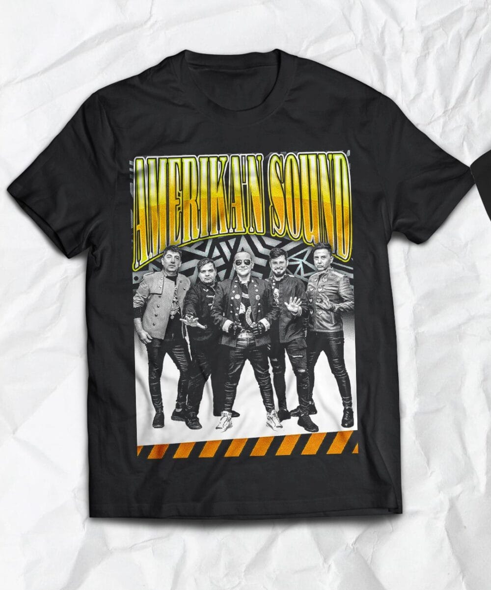 Polera <br> Cumbia Grupo Amerikan Sound