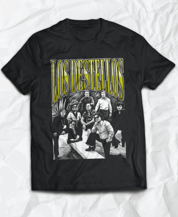 Polera - Los Destellos, estilo Cumbia Peruana, inspirada en cumbia peruana, ropa tropical