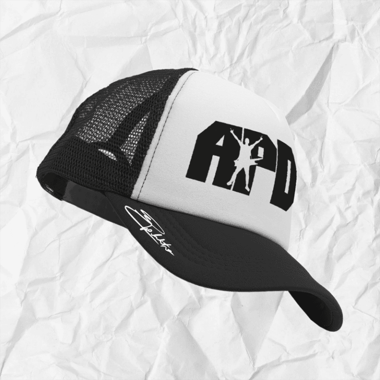 Polera Gorro Damas Gratis APD - Blanco/Negro, ropa de cumbia