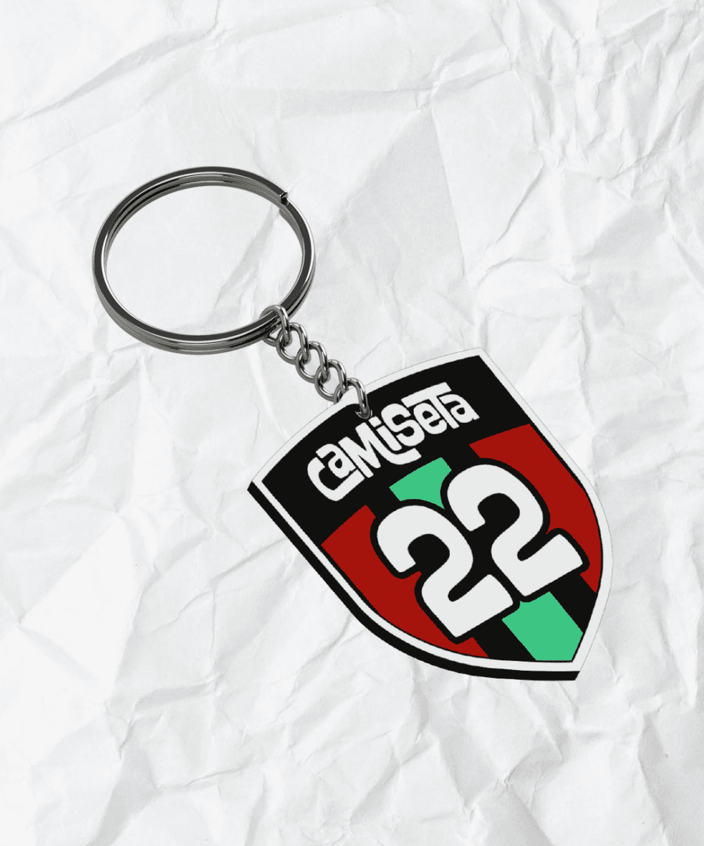 llavero Camiseta 22