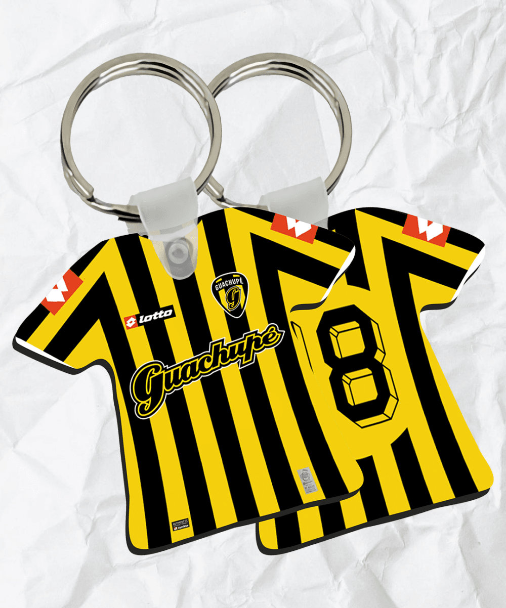 llavero Camiseta guachupé 18