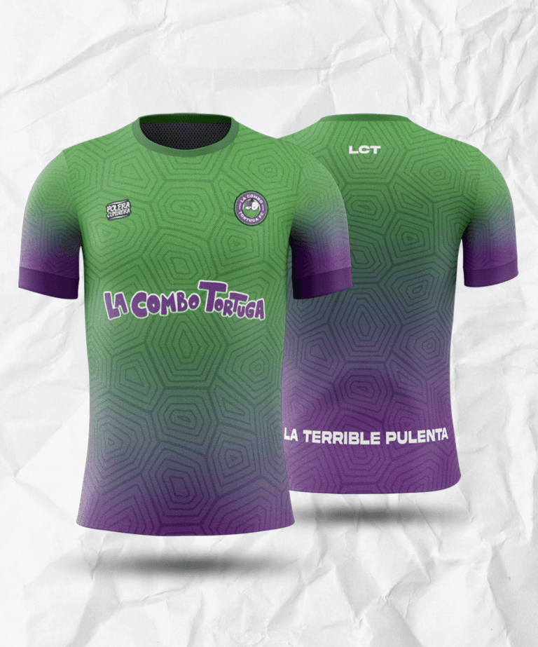 Polera Camiseta La Combo Tortuga - L, Local LCT, moda cumbiera