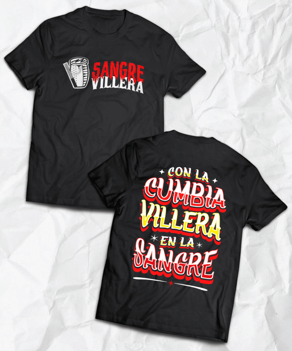 polera sangre villera