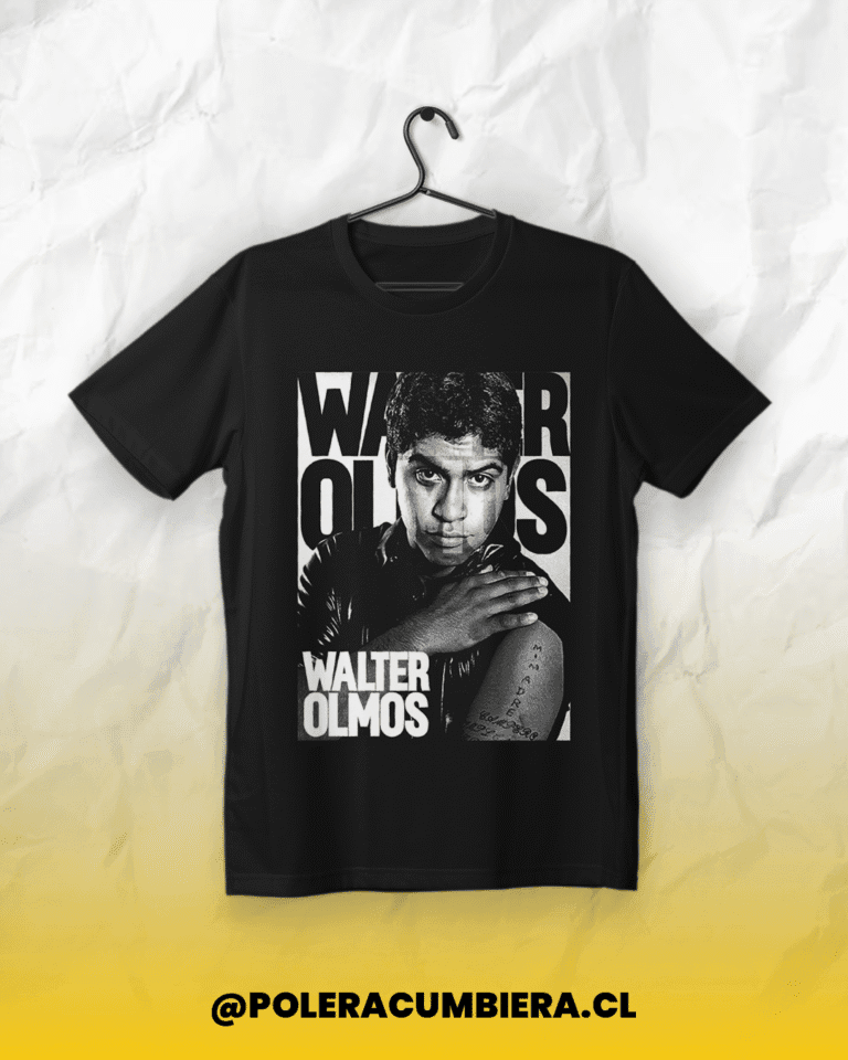 POLERA NEGRA WALTER OLMOS