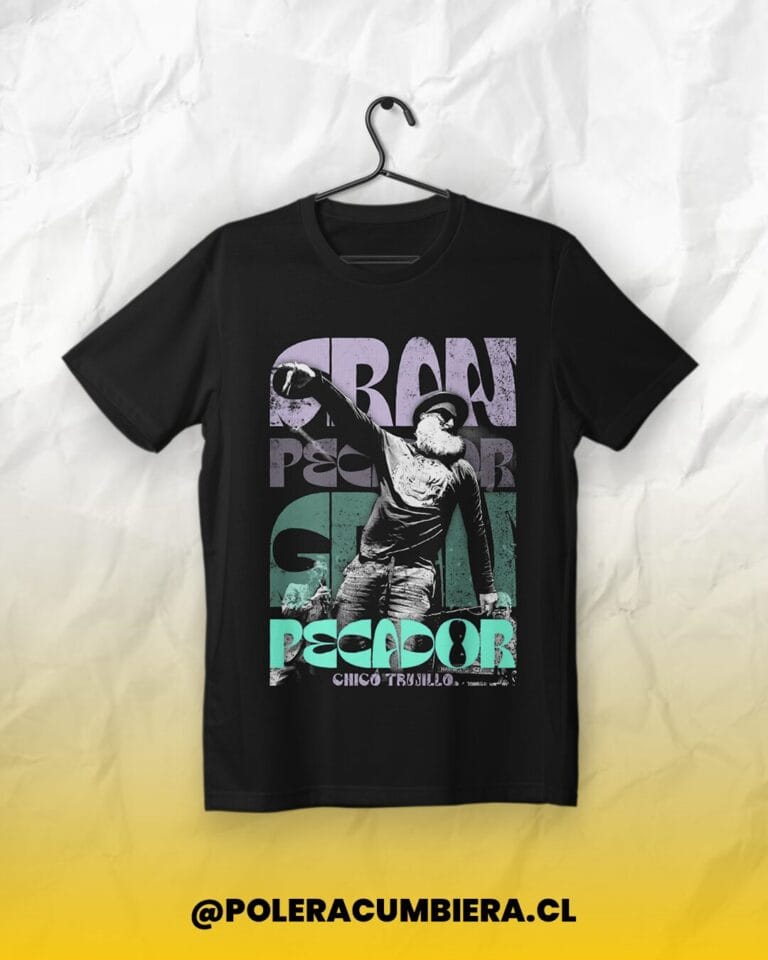 Polera Chico Trujillo Gran Pecador – Outlet Cumbiero