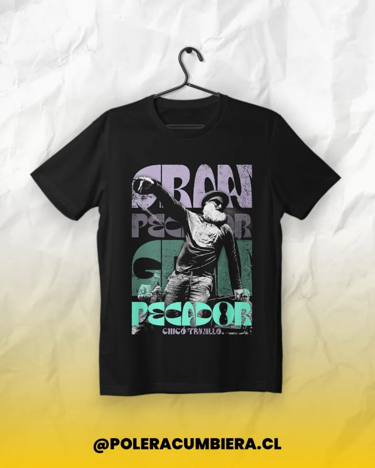 Polera Chico Trujillo Gran Pecador – Outlet Cumbiero