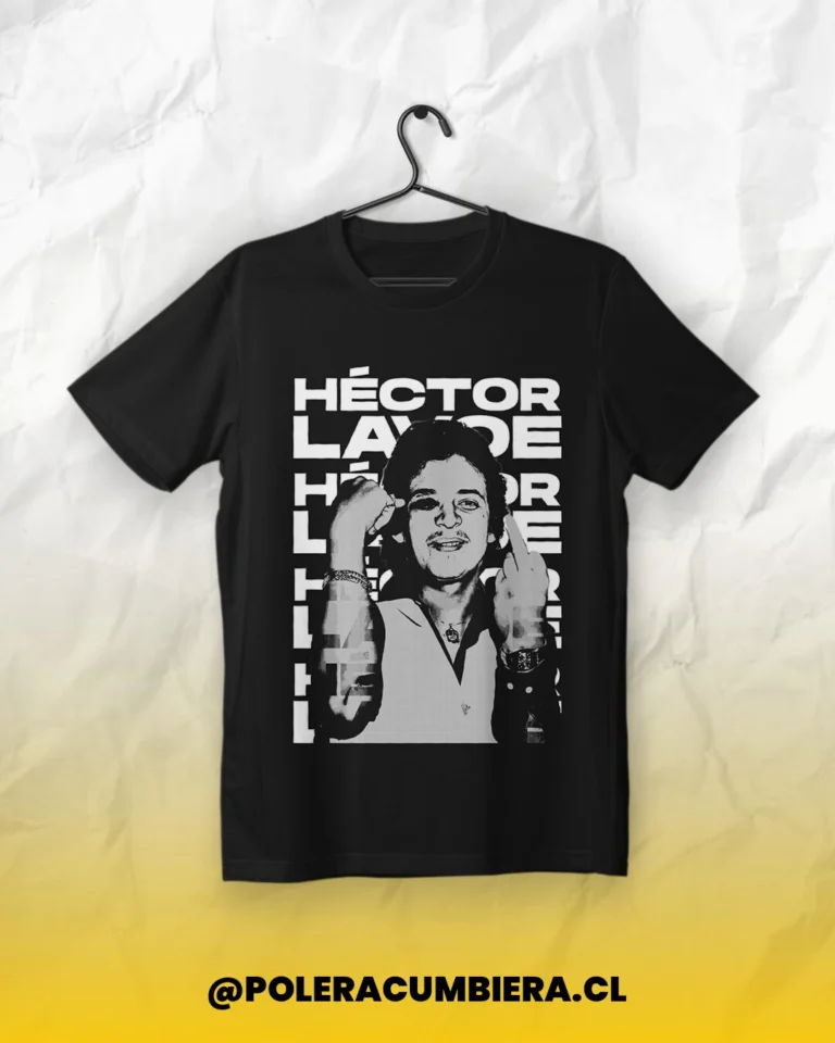 Polera Héctor Lavoe 2 – Outlet Cumbiero