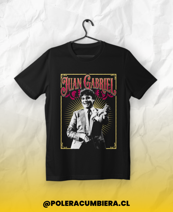polera negra juan gabriel